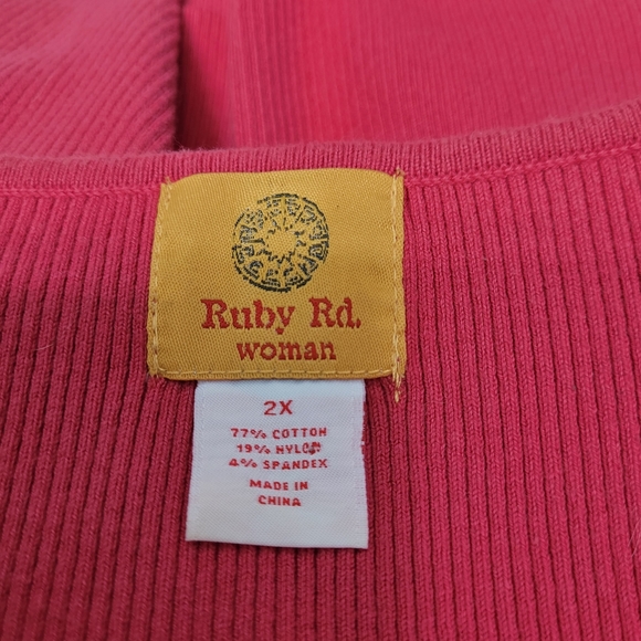 Ruby Rd Jewel Embellished Sweater - Picture 4 of 6